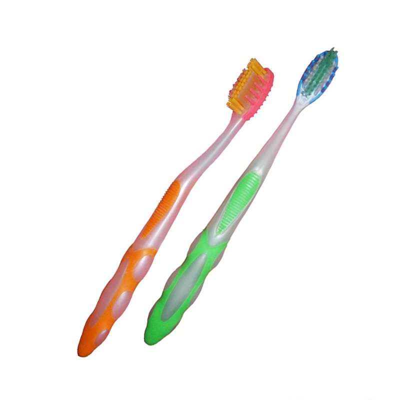 1PC Wholesale Custom Adult Travel Home Hotel Plastic Soft Bristle Home Use Toothbrush