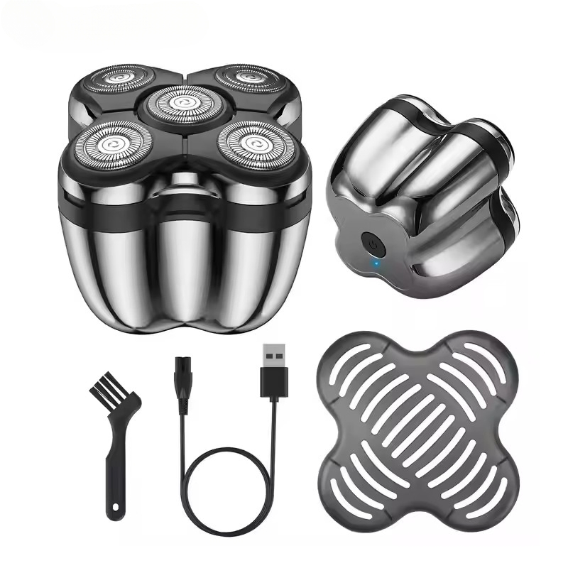 OEM Smart Digital Display 5D Mini Electric Shaver Men's Bald Face USB Rechargeable Hair Clipper