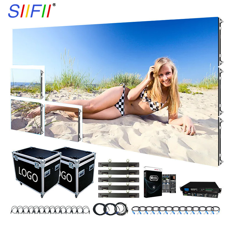 Waterproof LED Video Wall P2.976 P3.91 P4.81 Outdoor Indoor Rental LED Display Screen for Stage