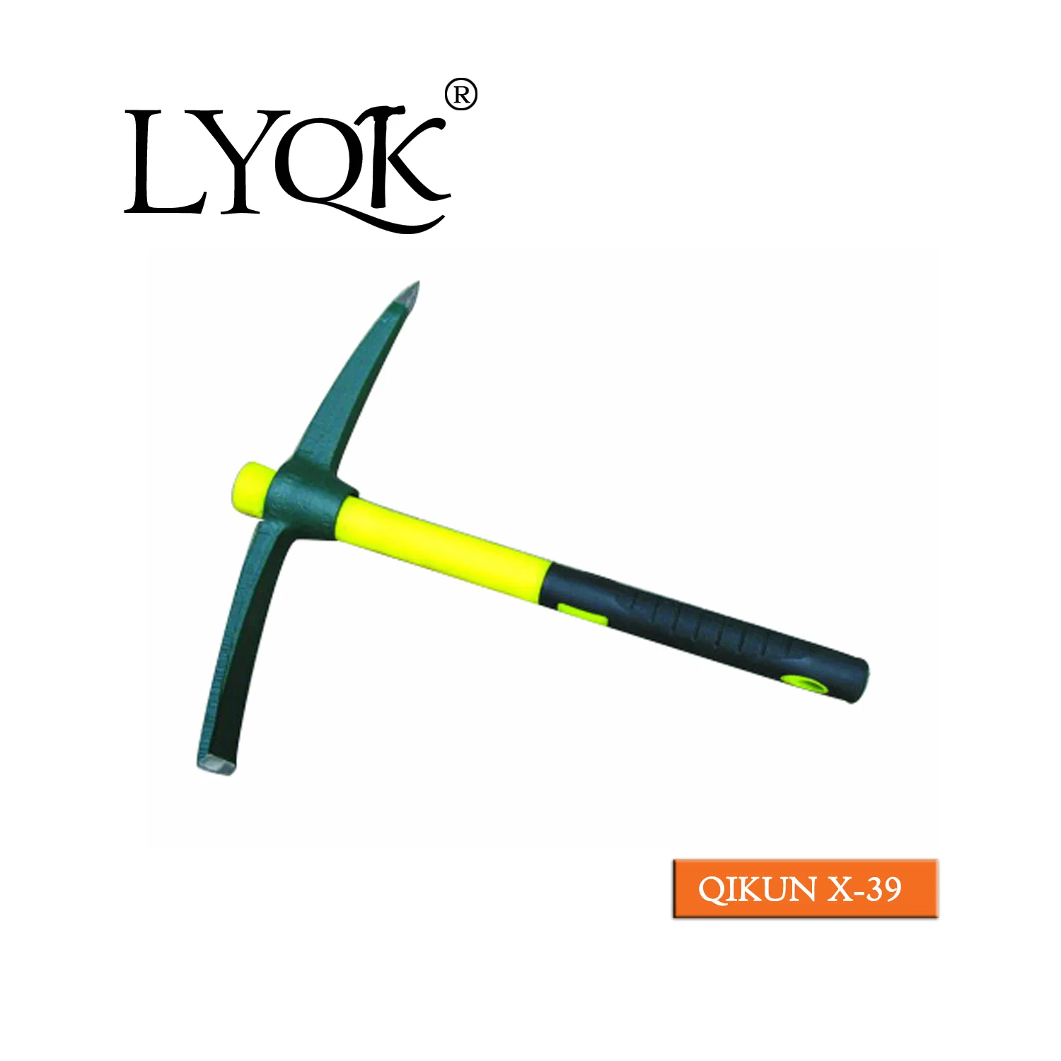 X-39 High Quality Rail Steel 65mn Agriculture Farm Garden Hardware Hand Tools Pick Head Mattock Pickaxe