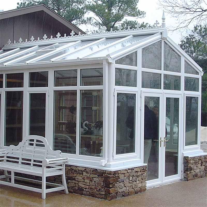 Wholesale Modern Design Aluminium Sunroom Telescopic Glass Houses with Advanced Features