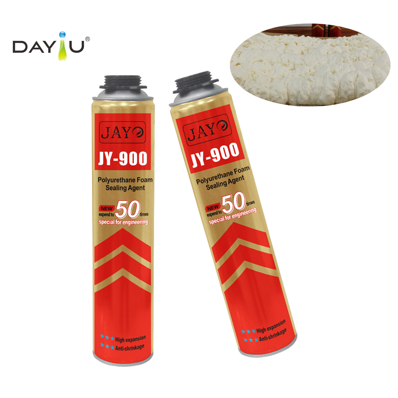 750ml Professional PU Spray Foam Can Kit (Gun Included) for Insulation, Sealing & Repair Foam - Factory Sample Available