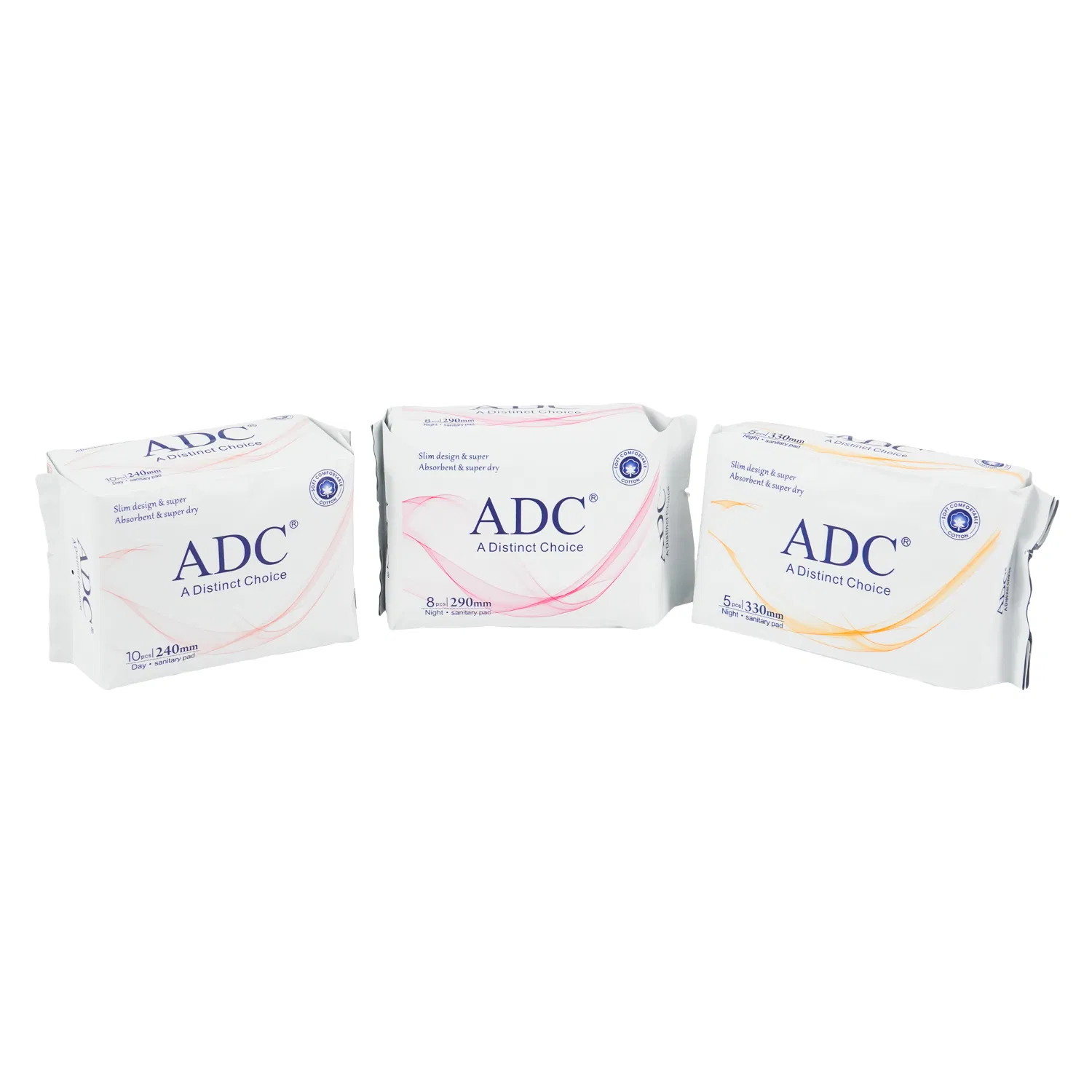 Wholesale Comfort Breathable Customized Women Pad Sanitary Napkin