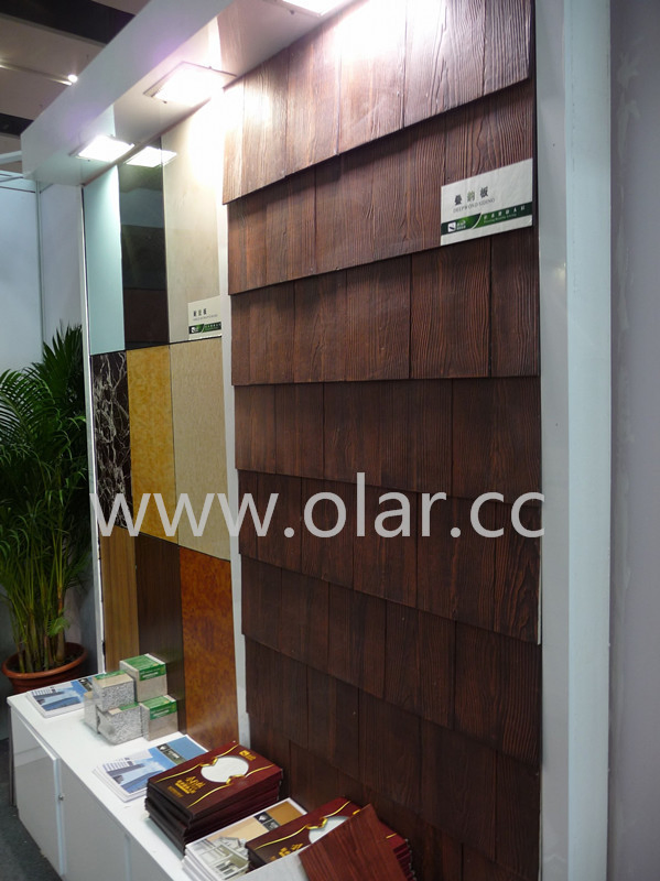 Fiber Cement Board Versatile Surface Texture Durable Fiber Cement Decoration Board