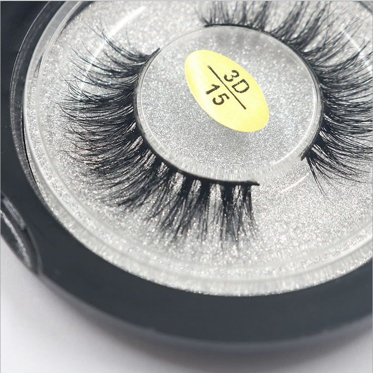 Labor Eyelashes 3D Mink Lashes Handmade Full Strip Lashes Cruelty Free Luxury Mink Eyelashes Makeup for Woman