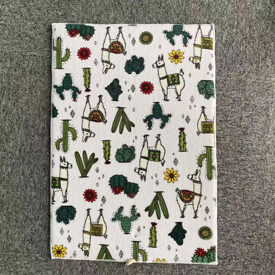 Microfiber Mat Rectangular Placemat Non Slip Mat Dish Drying Baking for Baby Eating Dinner Dish Mat