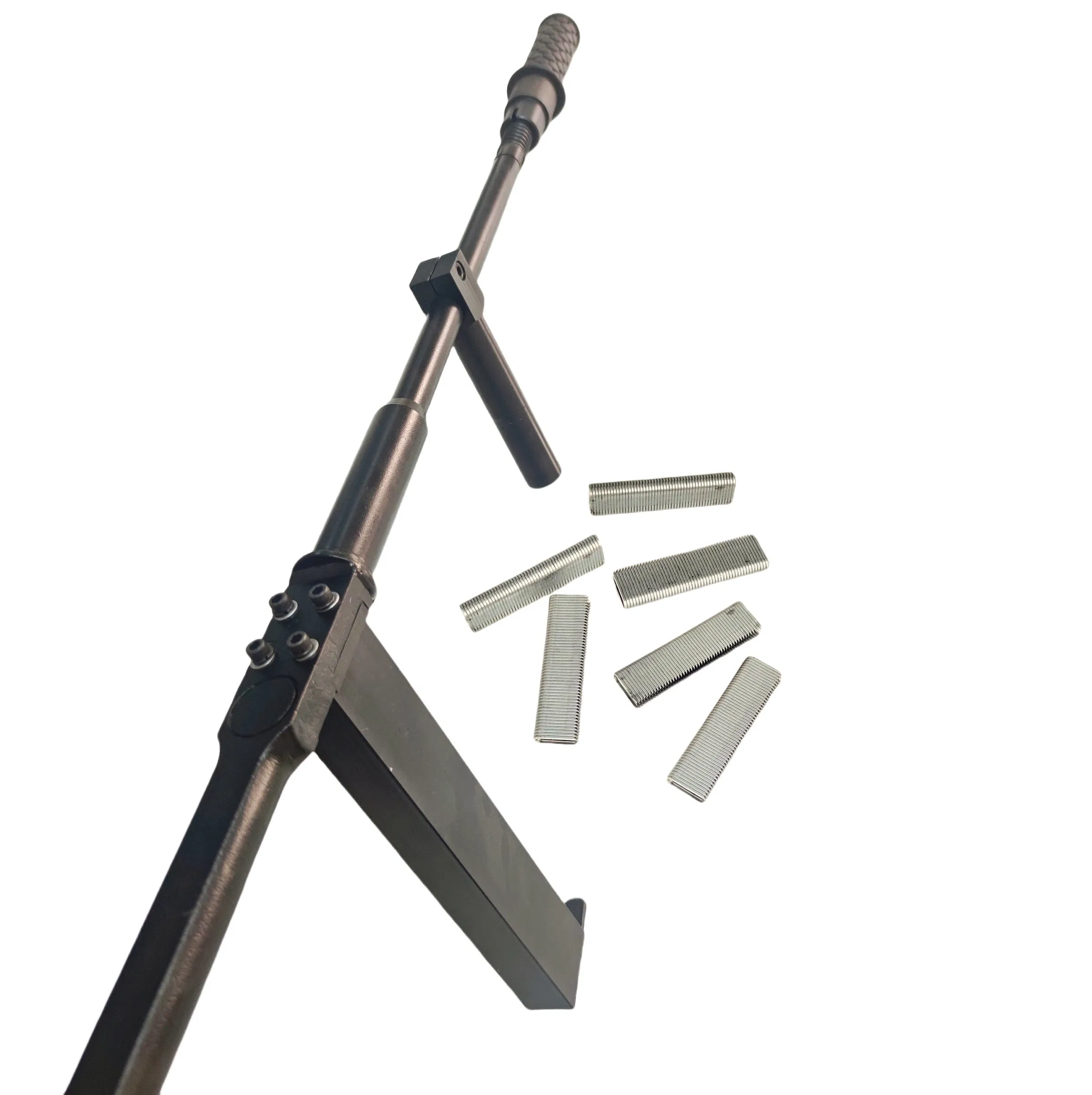 Ручной степлер для арматуры, черный металлический