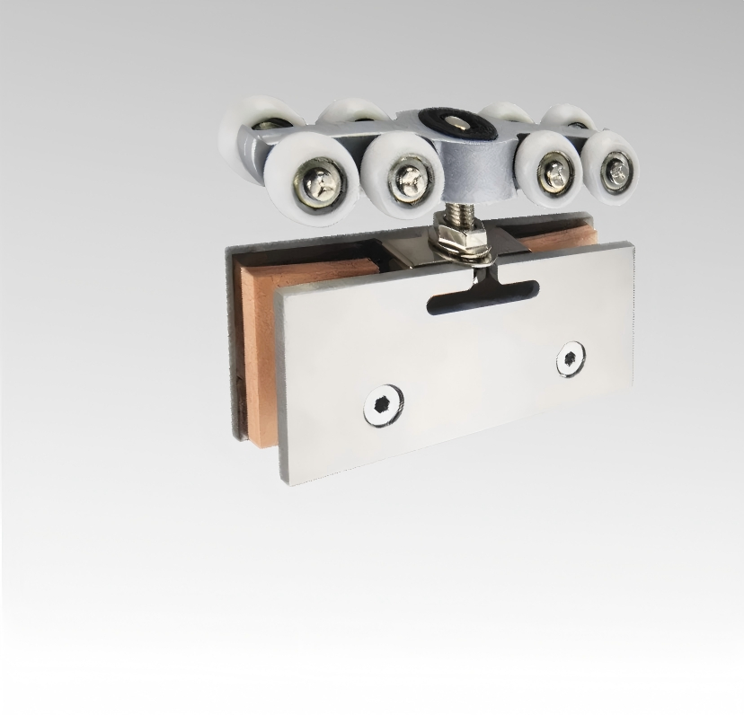 Sliding Door Hanging Wheel Glass Door Clamp Accessories