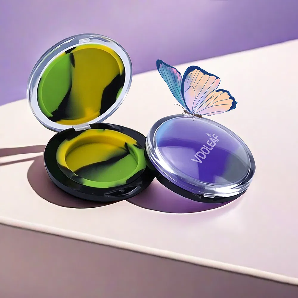 Herb Accessories Silicone Tobacco Container Wholesales Logo Custom