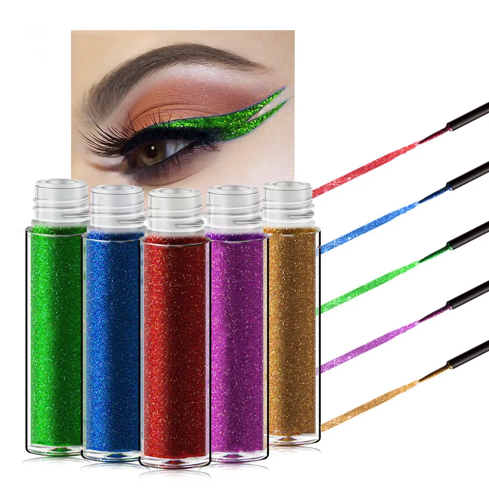 16 Color Glitter Eyeliner Liquid Shiny Waterproof Sweat