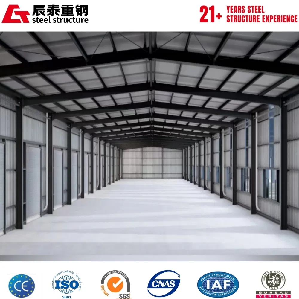 New Design Flameproof Prefabricated Multi-Functional H Steel Frame for Steel Structure Buildings