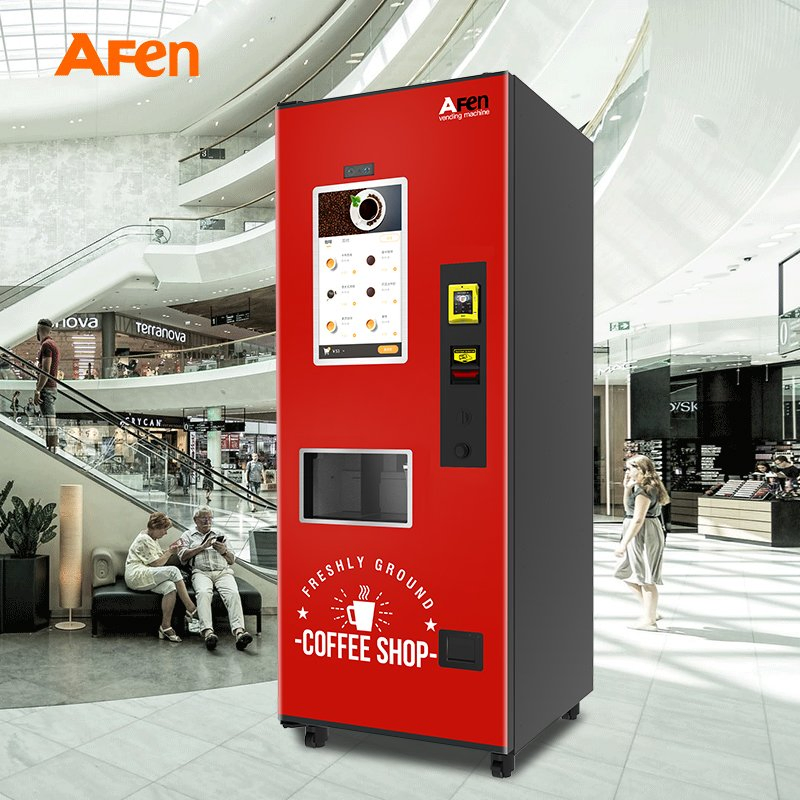 Afen Multi Products Touch Screen Ultimate Snack Cold Drinks Water Dispenser Vending Machine