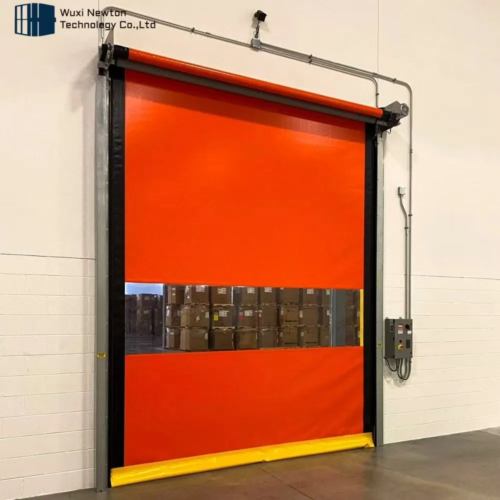 Anti-Collision Self Repairing Automatic Insulated PVC Zipper Doors for Clean Room