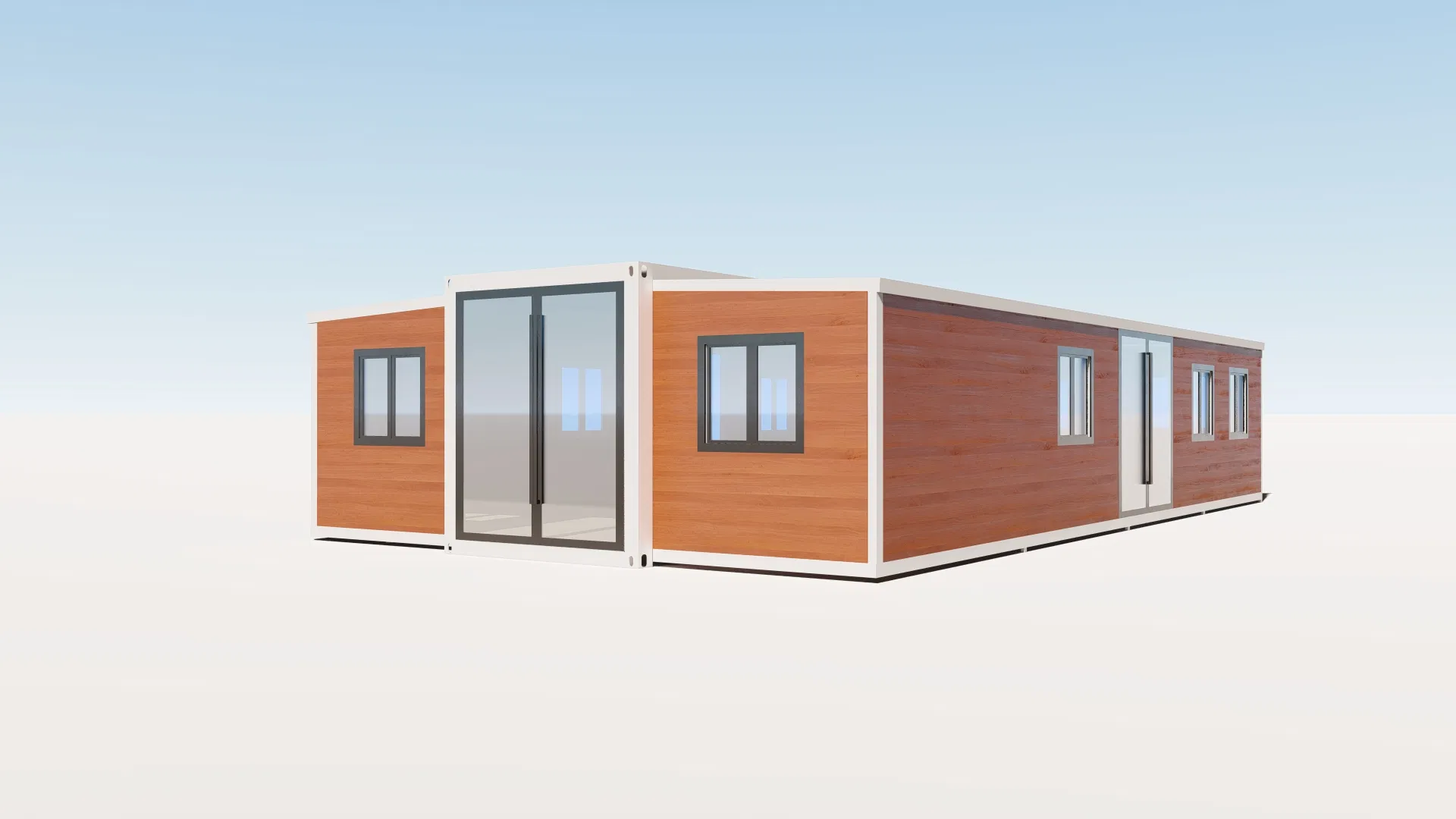20FT 40FT Fast Installation Prefabricated Modular Prefab Modern Expandable Folding Container House