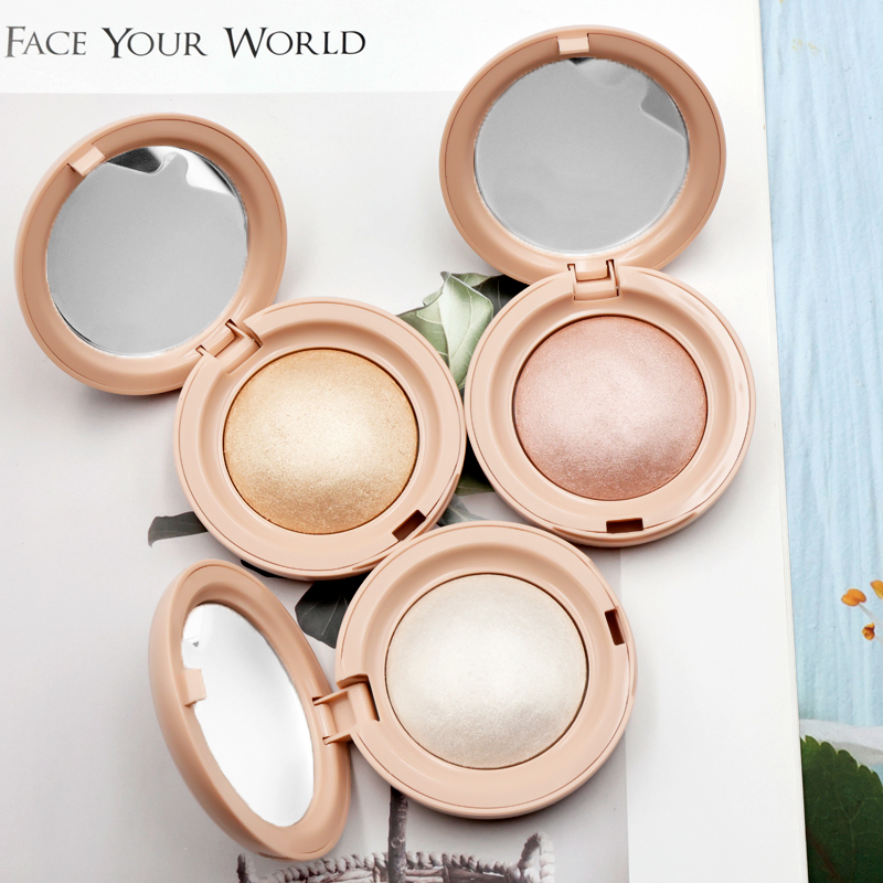 Hot Selling Beauty Highlighter Glow Makeup Custom Highlighter Powder Makeup Custom Pigmented Highlighter Makeup Palette