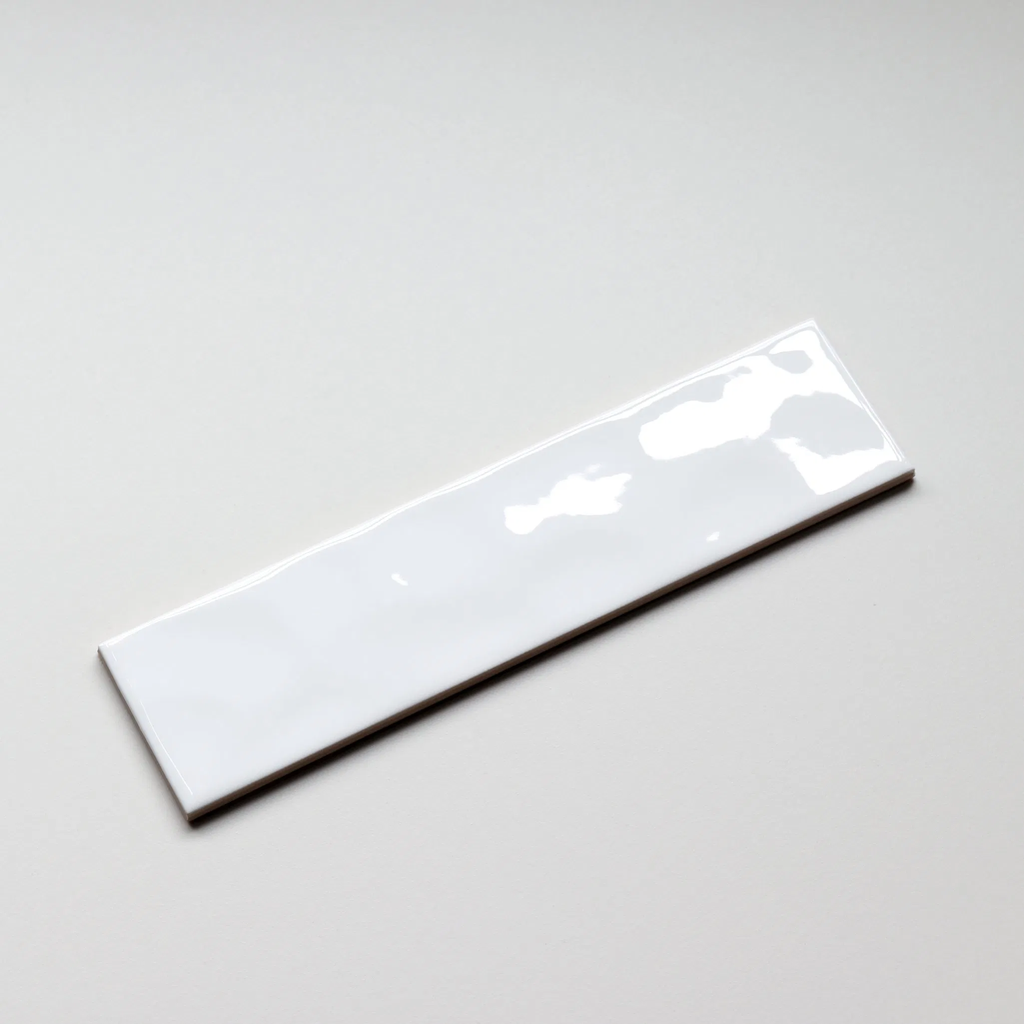 75X300mmwhite Beveled Wavy Glossy Matt Subway Tiles Interior Wall Tiles Living Room Bathroom Kitchen