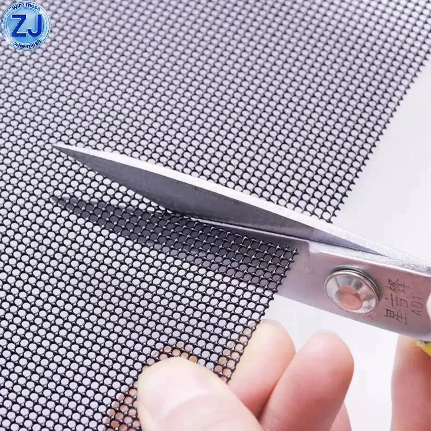 304 Material 0.90 Diameter Black Stainless Steel Security Window Screen Mesh, Stainless Steel Insect Screen, Insect Window Screen
