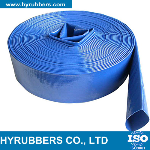 Blue, Orange PVC Layflat Hose, Hose for Irrigation