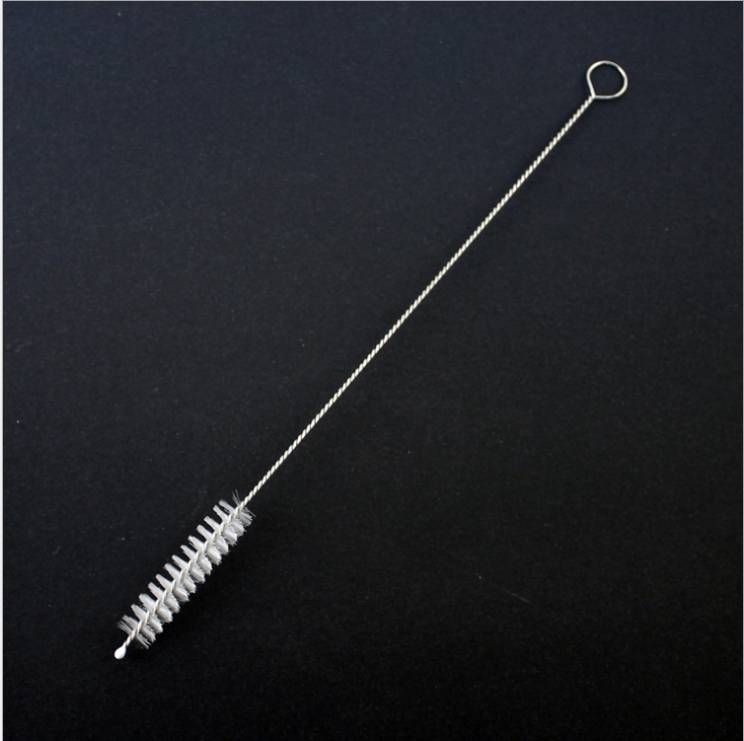 Customized Flower Logo High Borosilicate Glass Straw