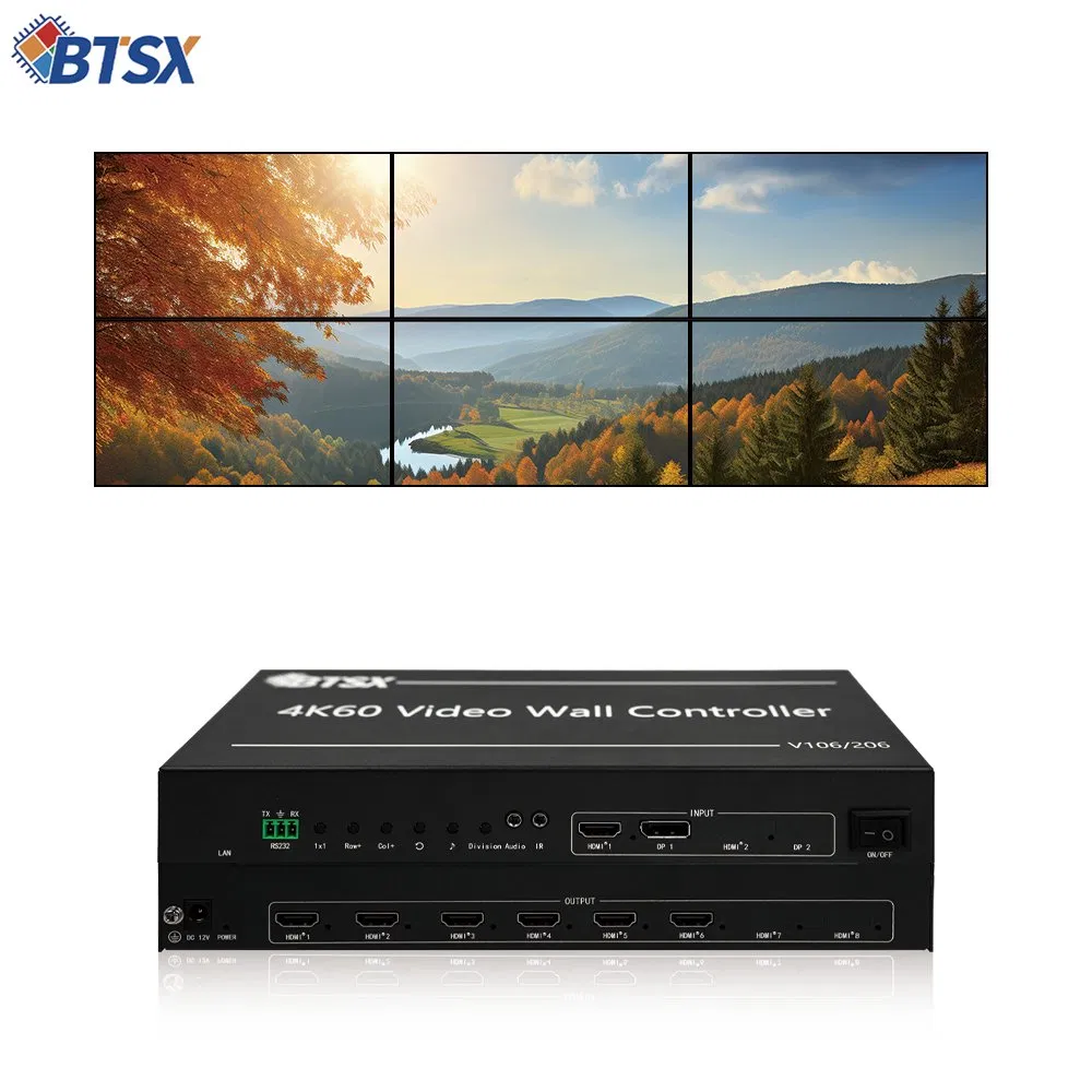 Bit-Vwc-106 Multi-Screen Video Wall Controllerultra HD Video Wall Processor