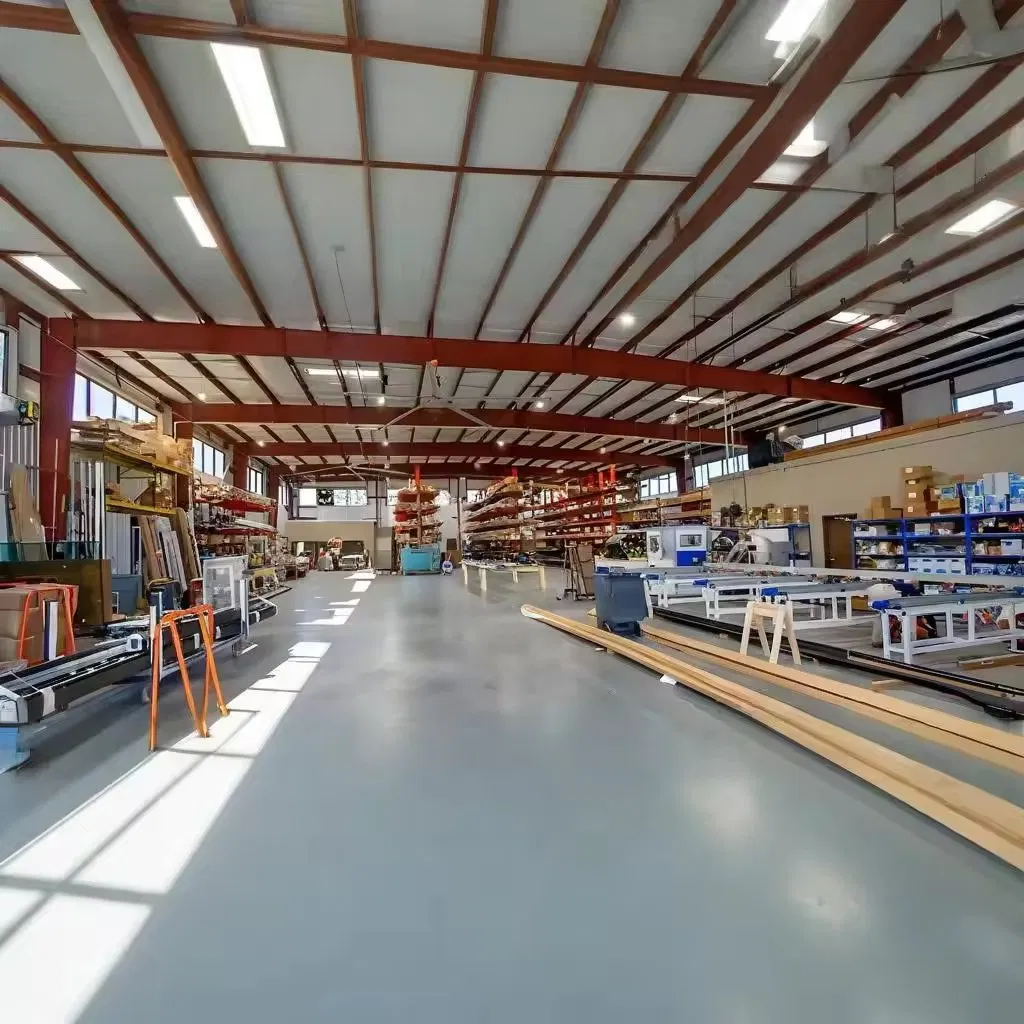 Pre-Engineered Large Shed Long-Span Steel Structure Frame Building for Sales