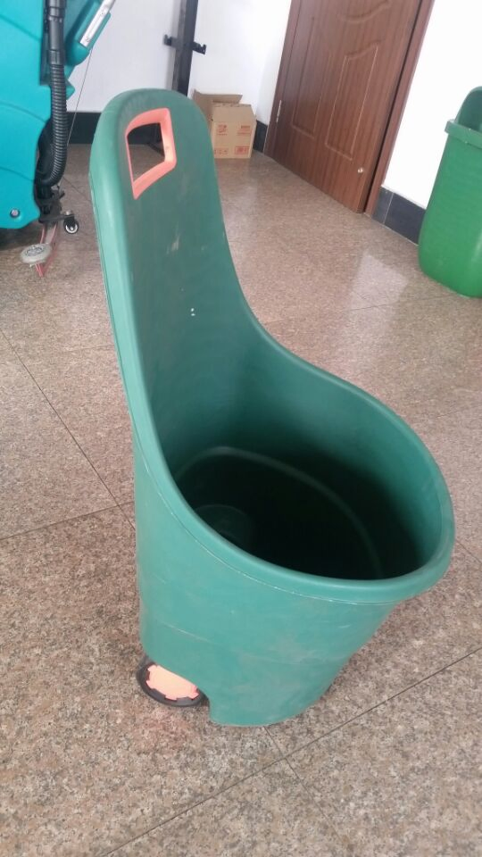 48L Garden Trash Car with Two Wheel