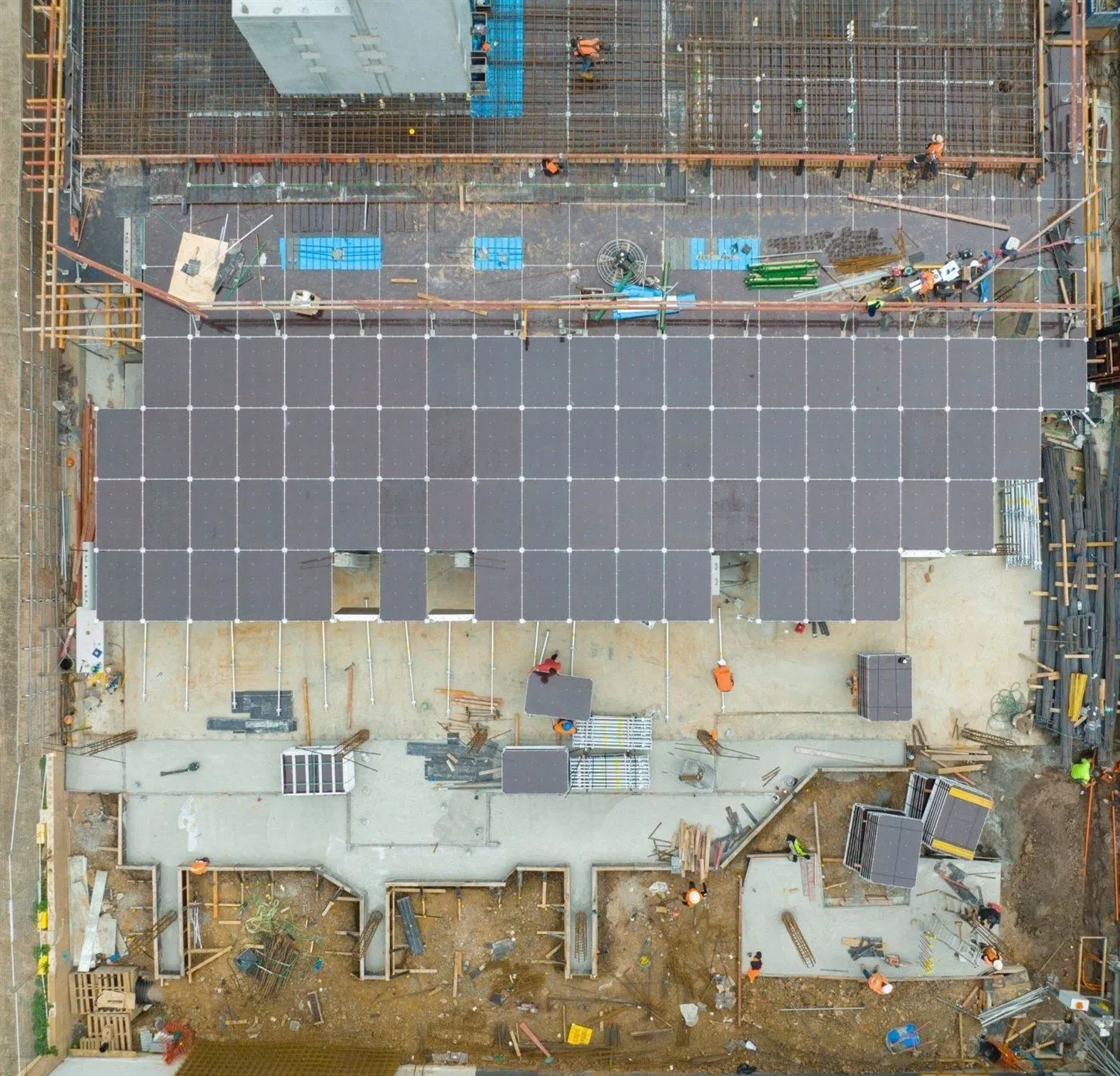 Patent Green Formwork Concrete Construction Early Stripping Efficient Slab Formwork