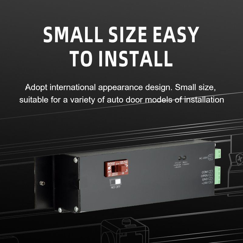 High-Performance Lithium Battery with Smart Monitoring for Gates