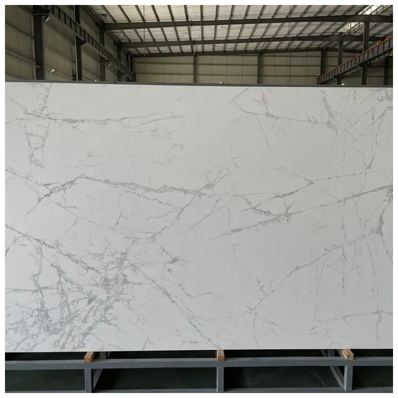 9mm Invisible White Slim Ultra Compact Surface Large Format Slabs