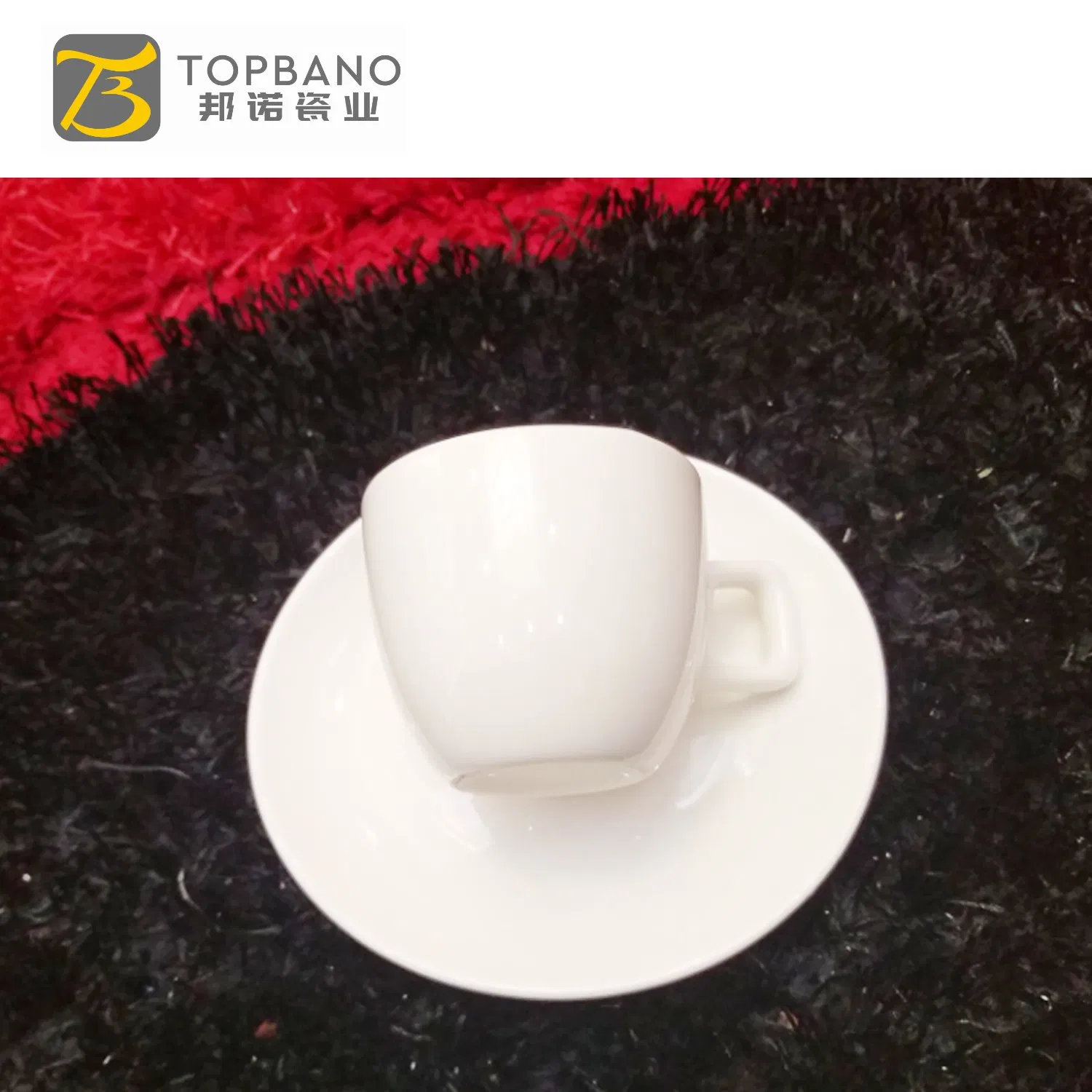 Porcelain Ceramic European Espresso Dinner Set Coffee Cup and Saucer