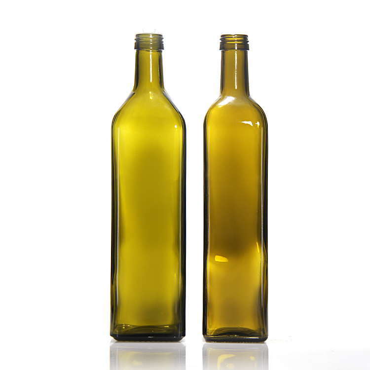 Wholesale 16oz 500ml Anti-Leak Glass Food Olive Oil Bottles for Cooking