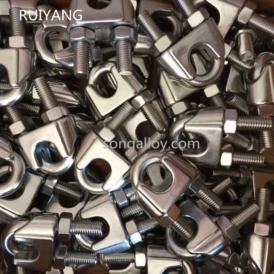 Stainless Steel High Quality Wire Rope Clamps in Rigging Hardware