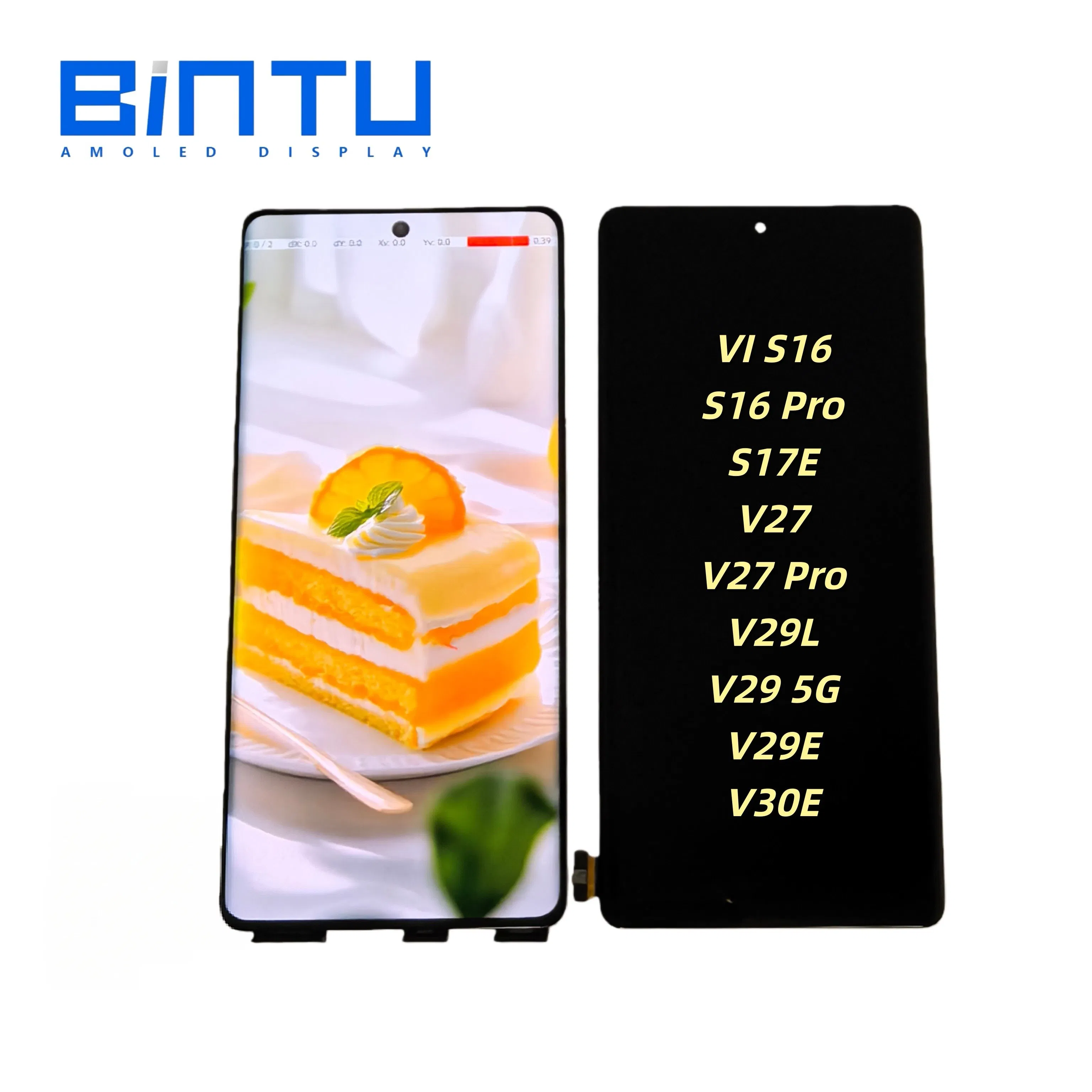 Дисплей Bintu 6.67" OLED для Vivo V29, S16, Y78+