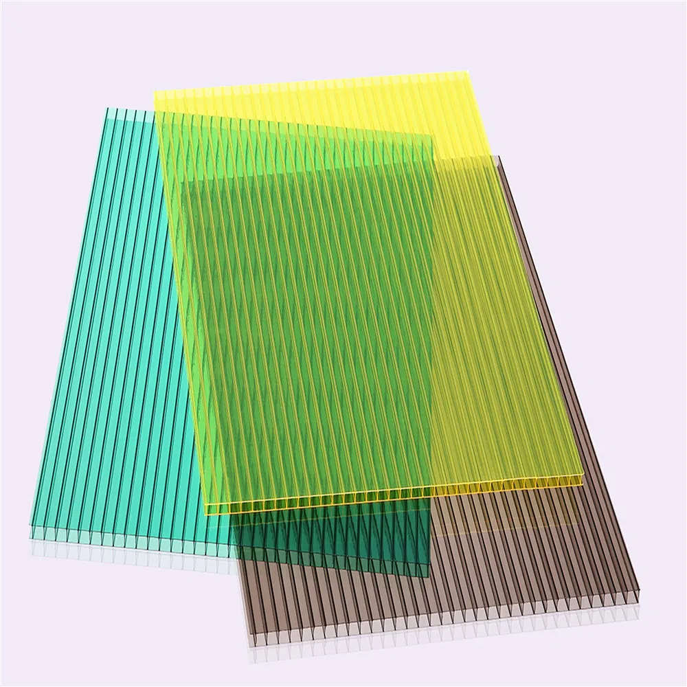 Plastic Hollow PC Polycarbonate Sheet Honeycomb Panels for Awning Roof