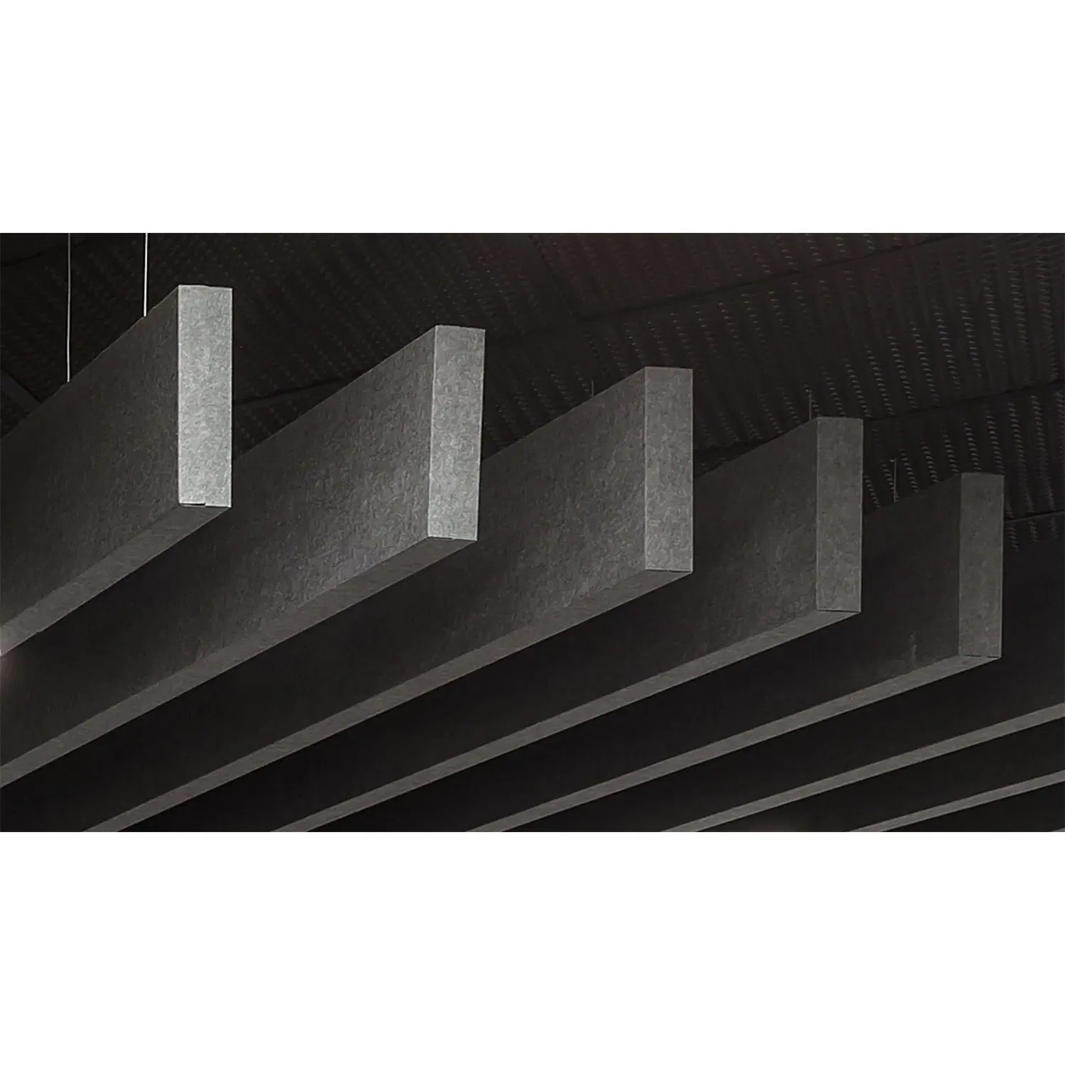 Eco-Friendly Carved Polyester Fiber Acoustic Panel Baffle Ceiling for Decoration