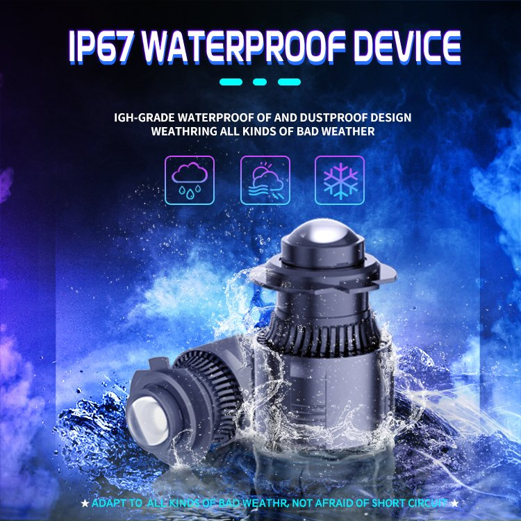 Лазерные LED фары H8 H9 H11 9005 9006 для авто