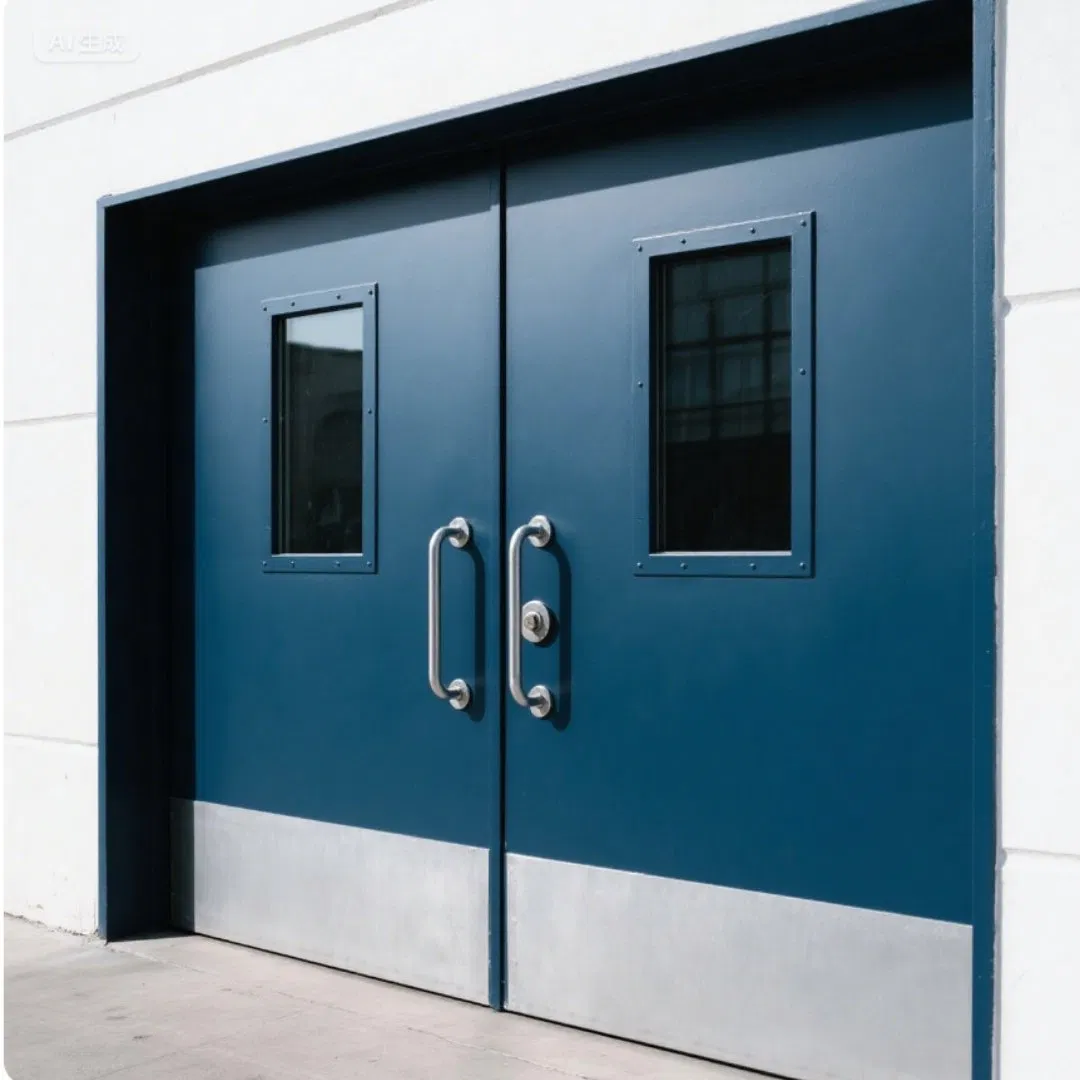 Innovative Fire-Protective Robust Single Leaf Fire Doors for Office Buildings