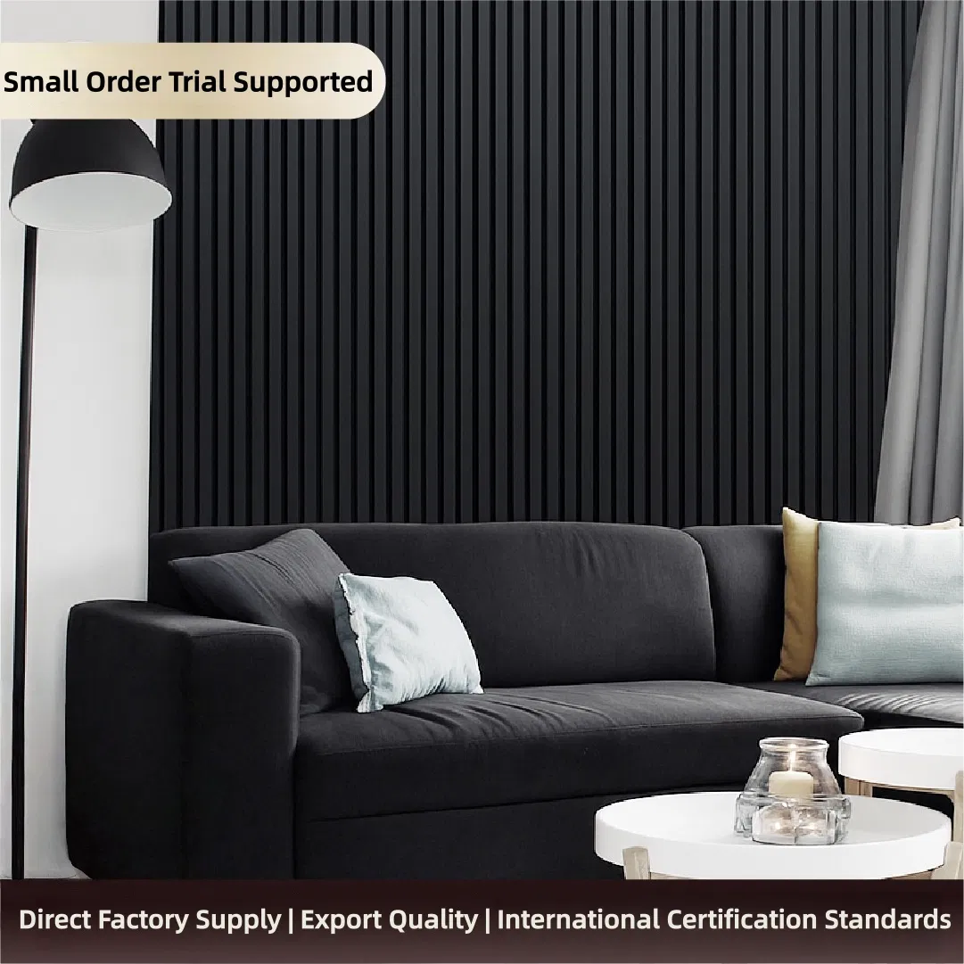 Acoustic MDF Panels Modern Eco-Friendly High Noise Reduction Soundproof Wall Decor for Living Room Bedroom Hotel School