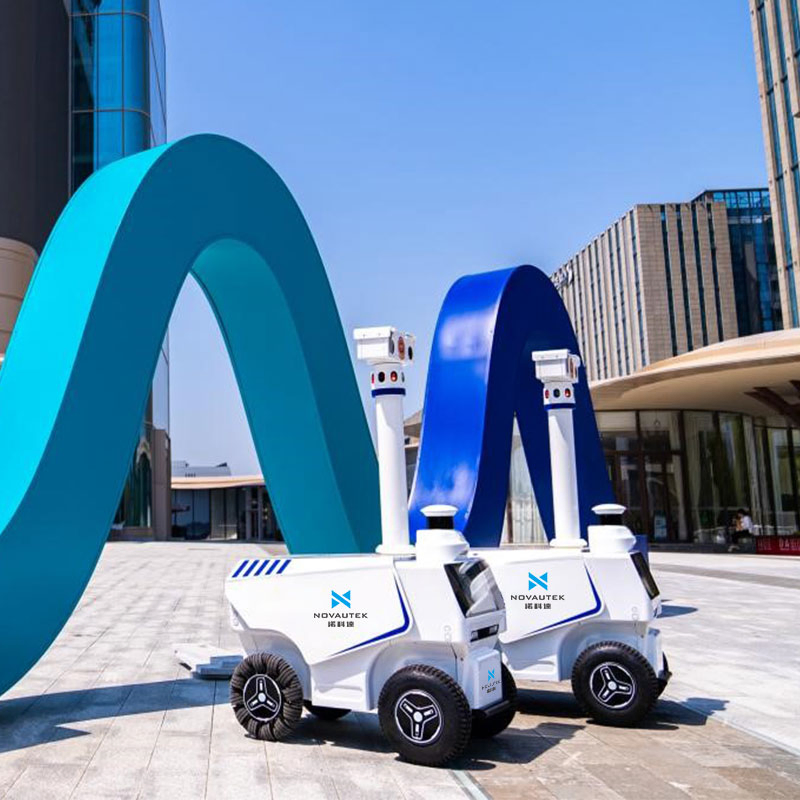 Ai Autonomous Security Patrol Robot with Wireless Charging & 3D Slam Navigation