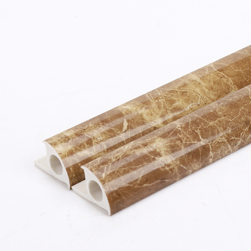 Factory Direct Sale Customize Logo Ceramic Wall Tile Trim Corner Marble PVC Tile Trim