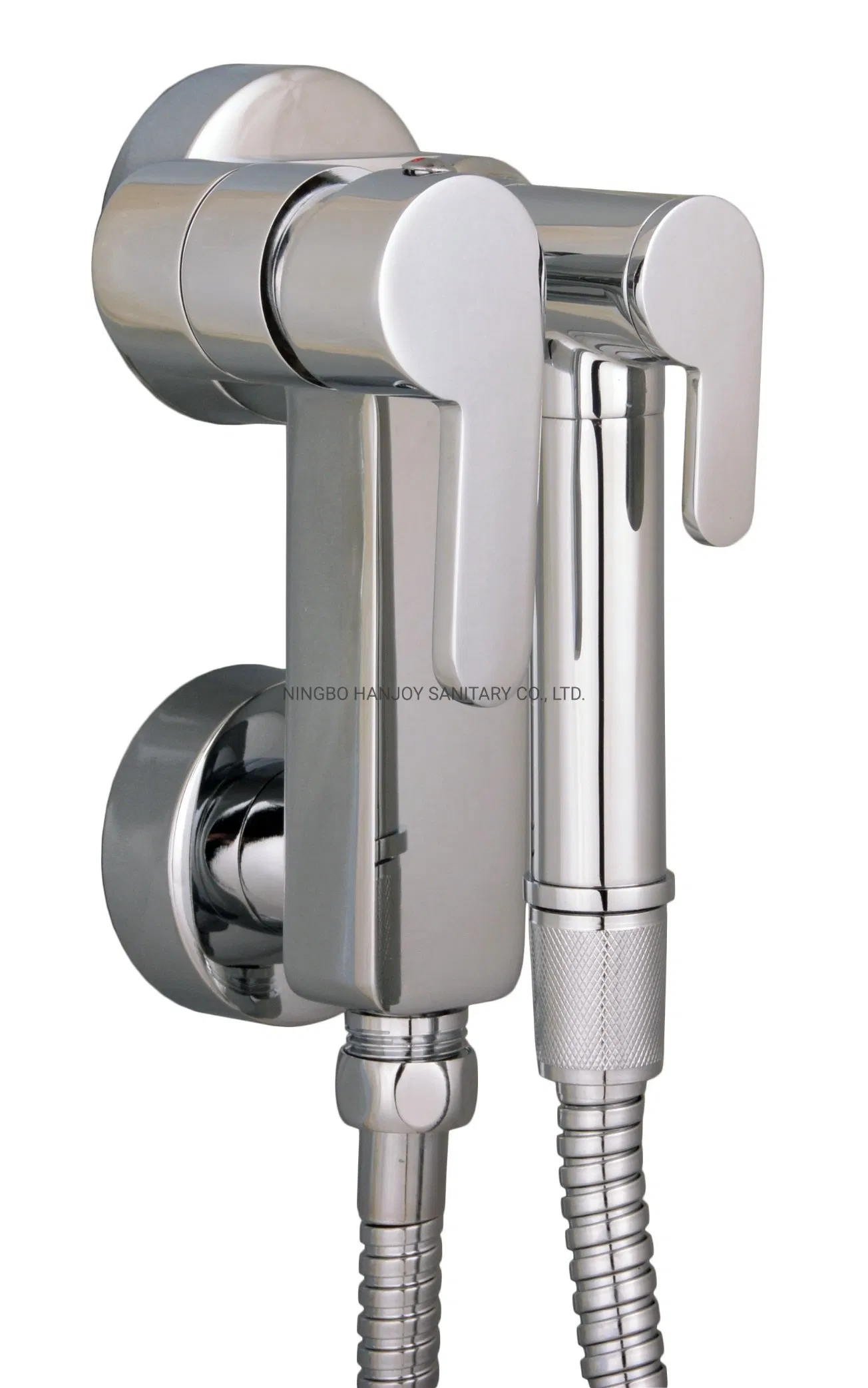Wall Mounted Single Handle Brass Bidet Faucet Mixer (H-0-106MIX)