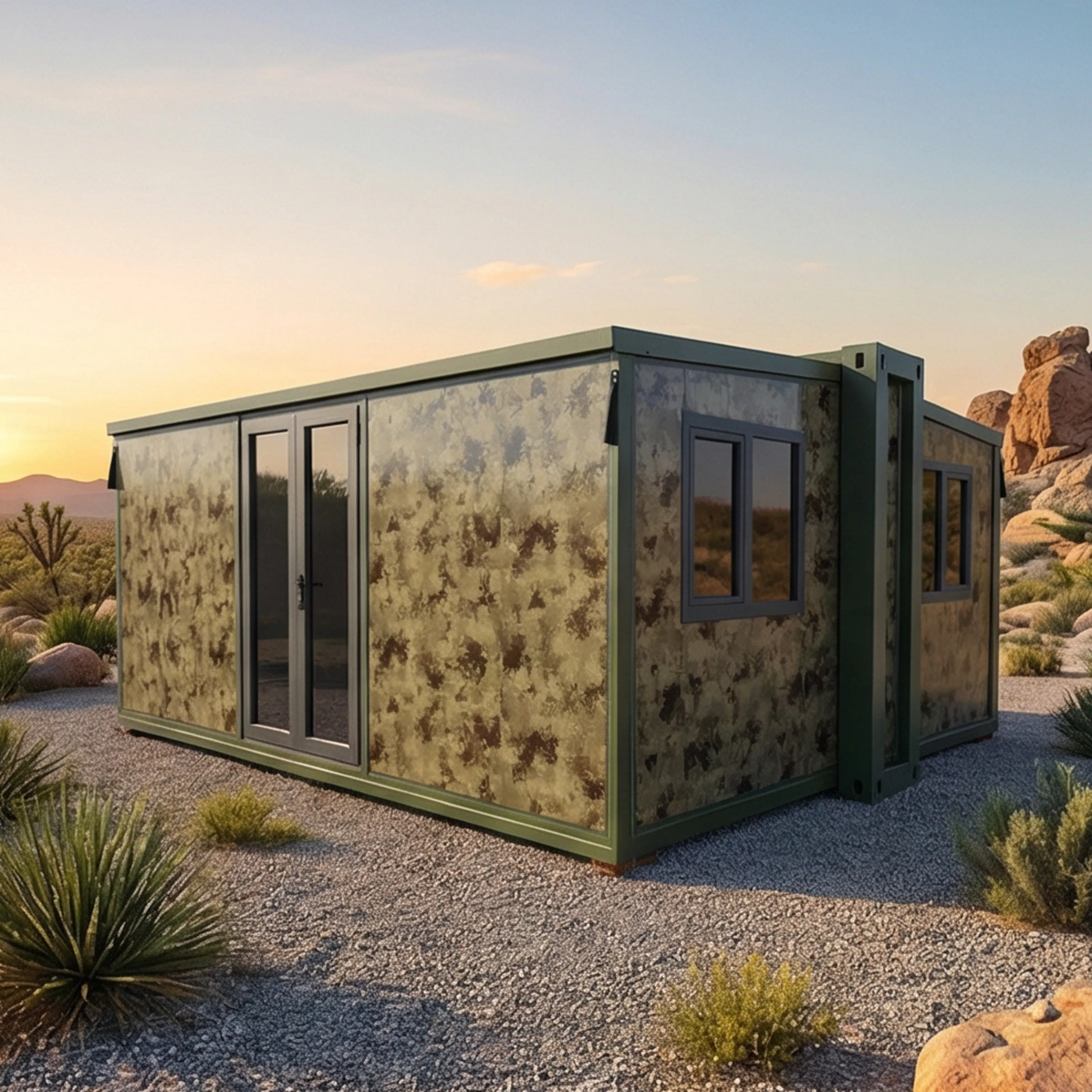 Wholesale Tiny 40FT Luxury Expandable Tiny Modular Container House
