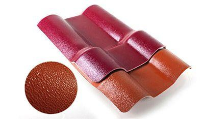 Factory Price ASA Synthetic Resin Roof Tile Spanish Style Plastic Roof Tile