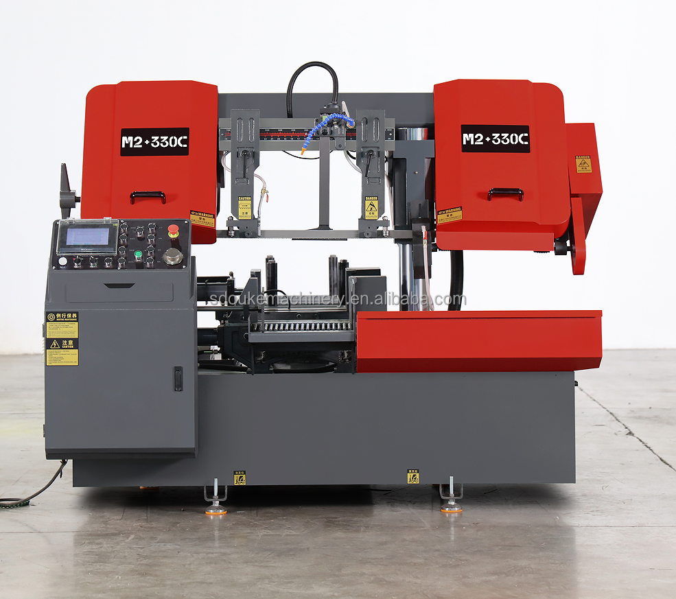 Ленточная пила по металлу полуавтоматическая гидравлическая охлаждением