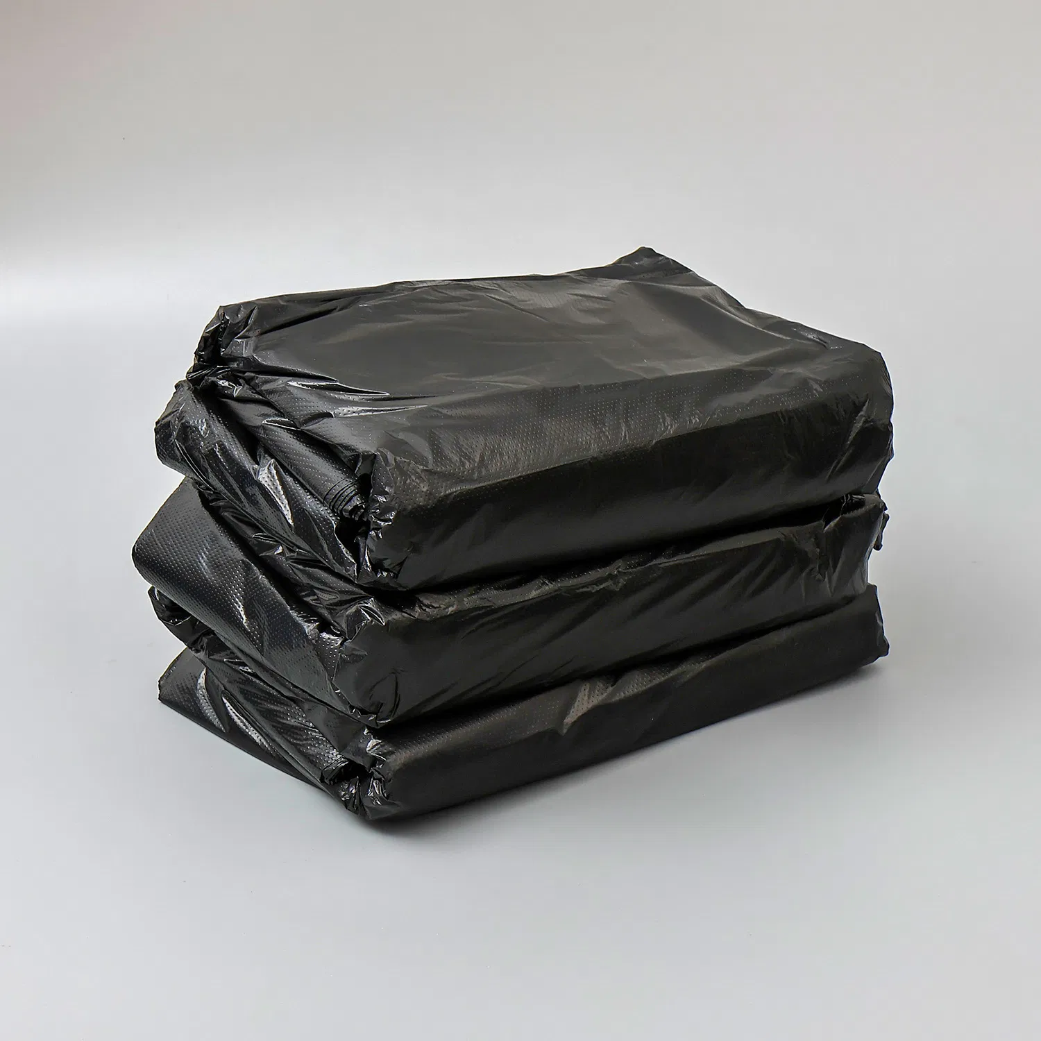 High Quality Black Plastic Drawstring Trash Garbage Bag