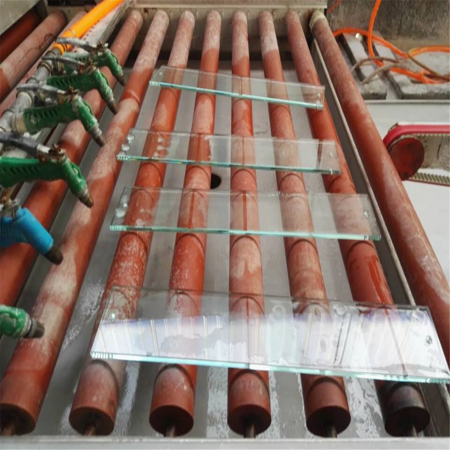 Factory Wholesale Bathroom Fittings Wall Mounted Storage Glass Shelf with Euro Grey Glass