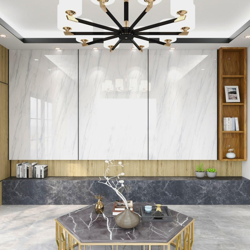 Membrane PVC Film PVC Membrane High Gloss Film Marble PVC Film for Wall