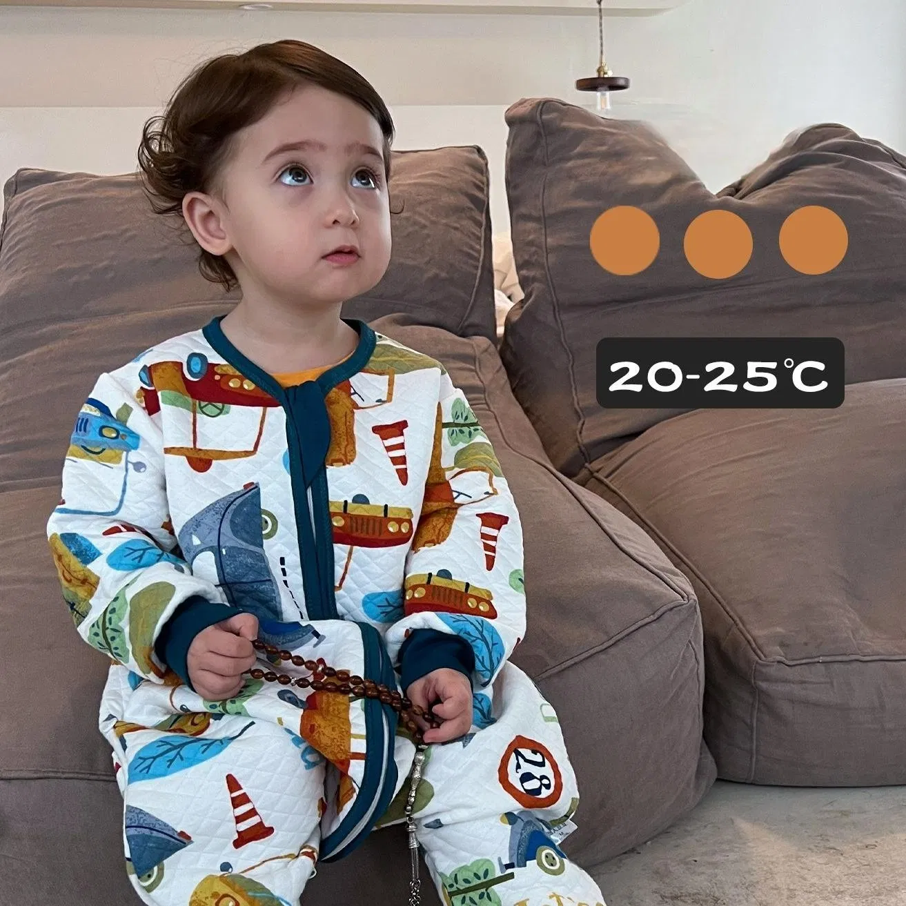 Innovative Split-Leg Pure Cotton Anti-Kick Universal for All Seasons Sleeping Bag