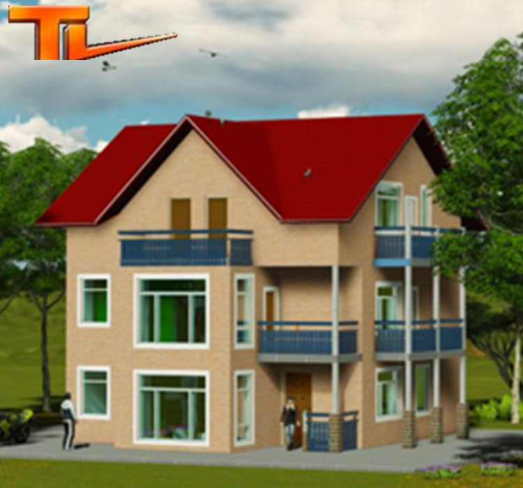 Prefabricated Building Light Steel Luxury Villa Mobile Portable Prefab Home