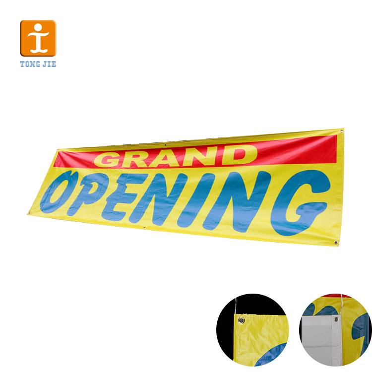 Waterproof Plastic Banner Multiple Marking Eco-Friendly Event Banners Promotional PVC Vinyl Banner for Business Advertising